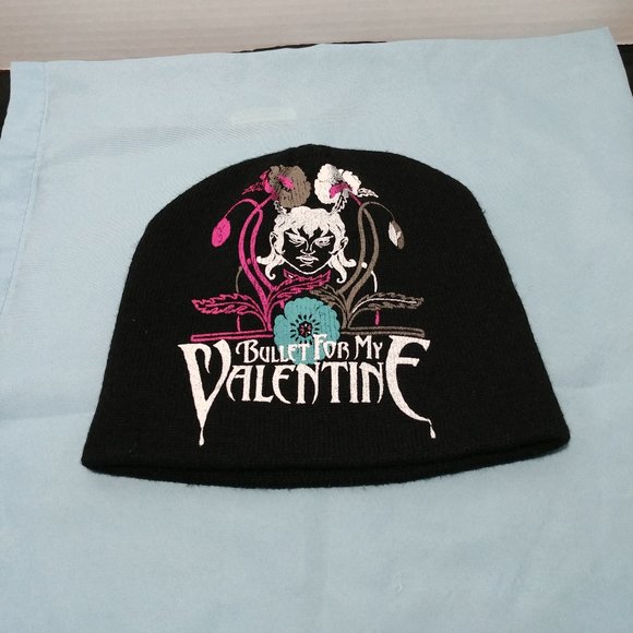 Bullet For My Valentine Flowers Printed Offical - Picture 1 of 3